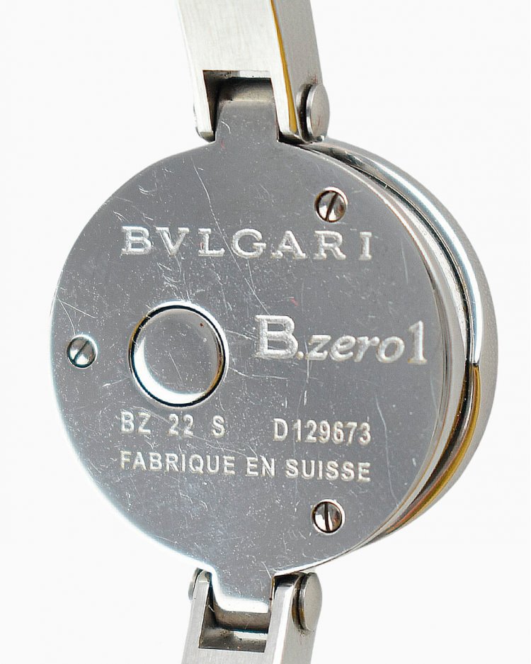 Relógio Bvlgari Original B.ZERO Prata Feminino